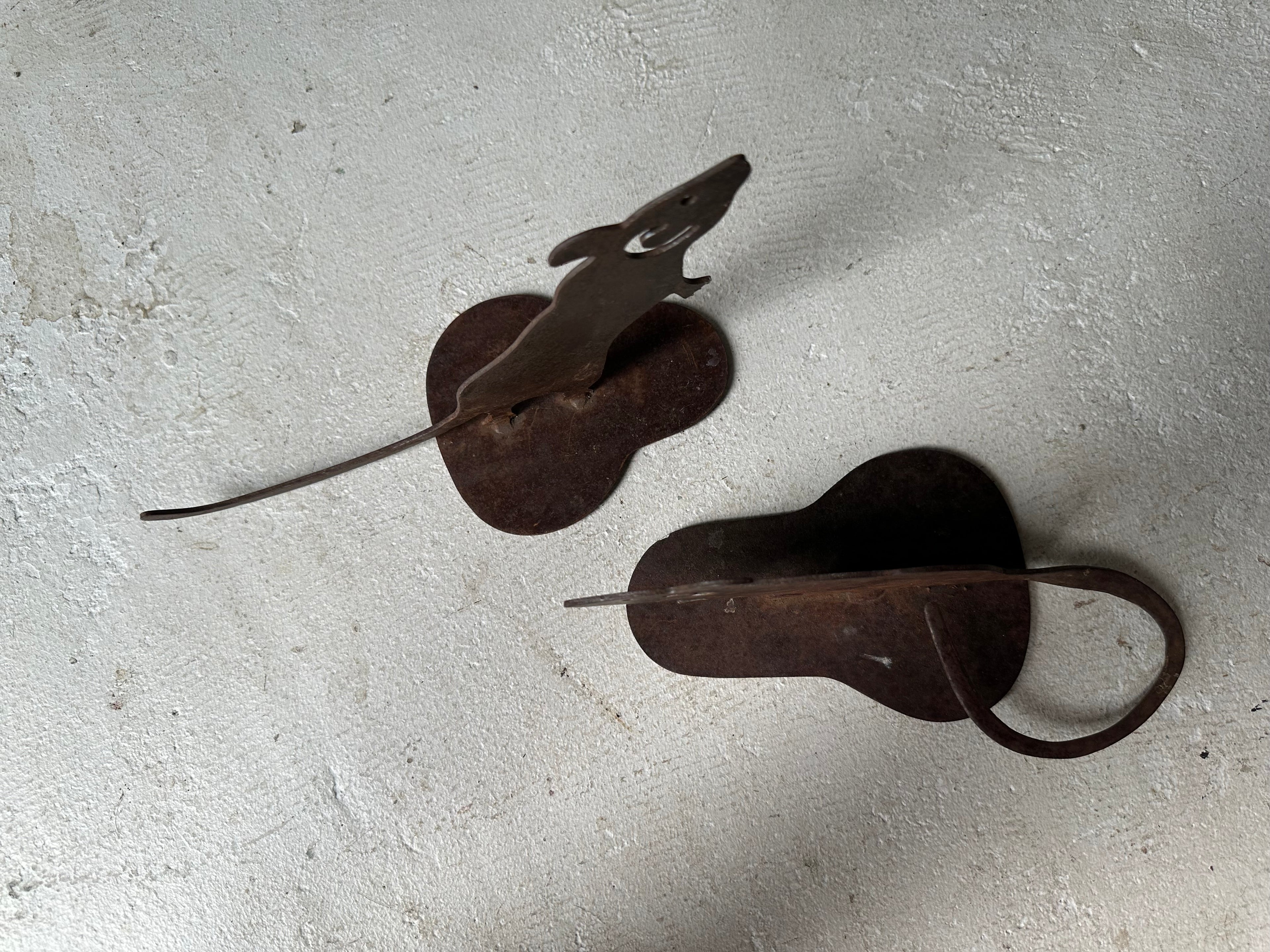 Pair of Steel Mice