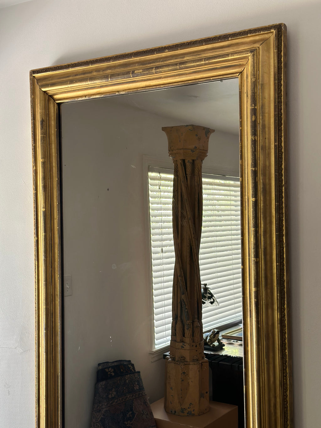 19th Century Vertical Mirror