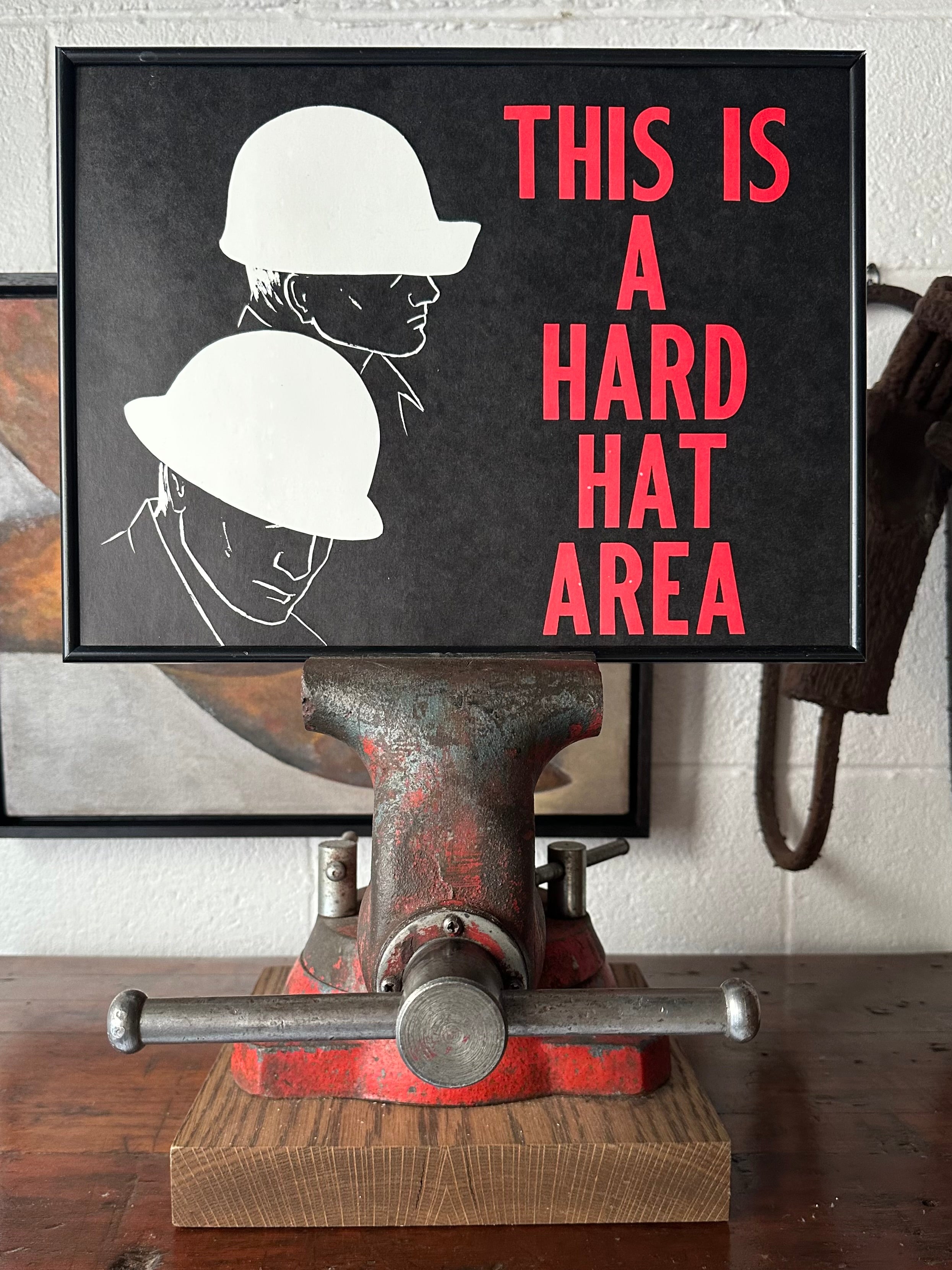 Framed Job site Sign