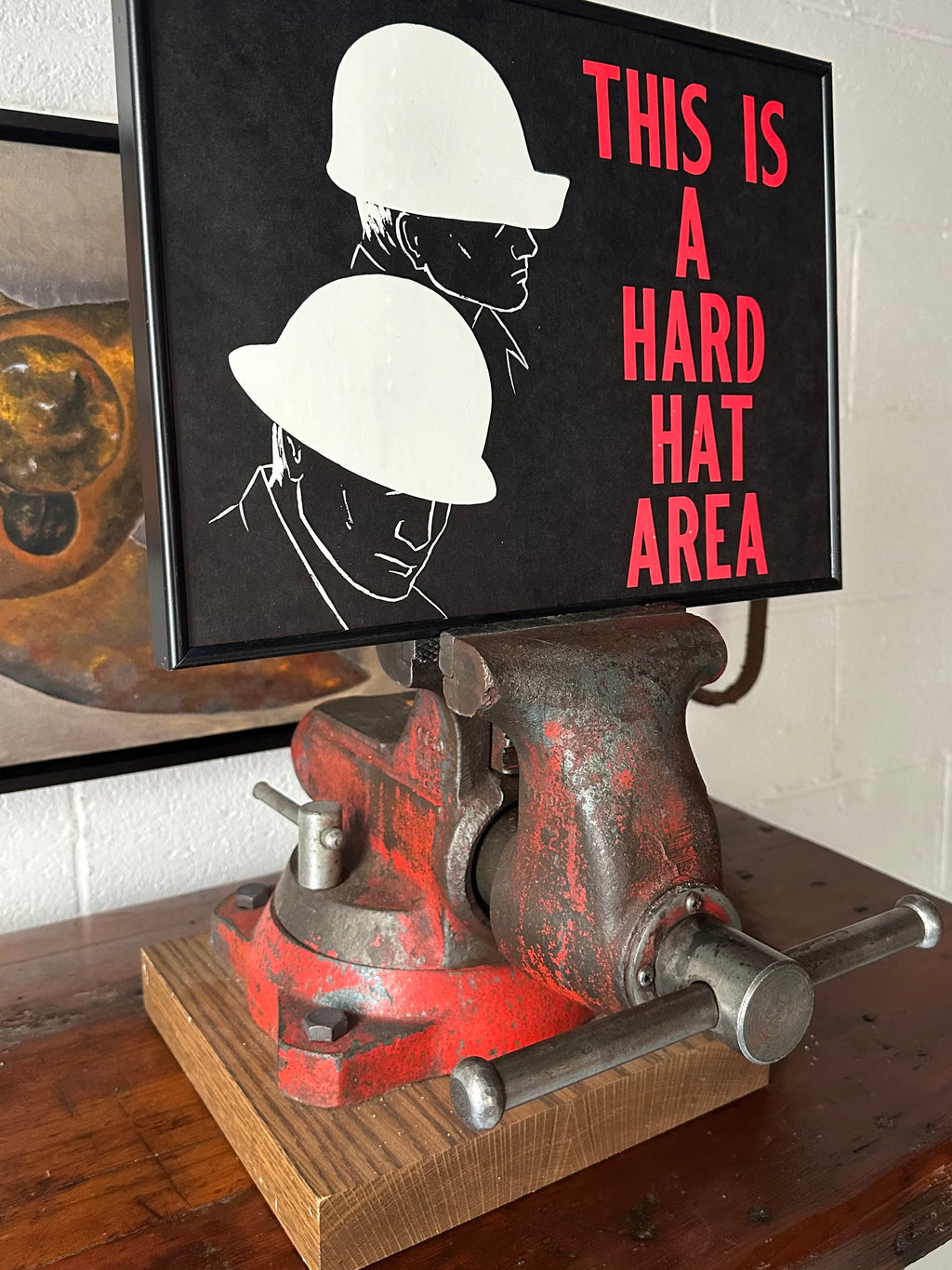 Framed Job site Sign