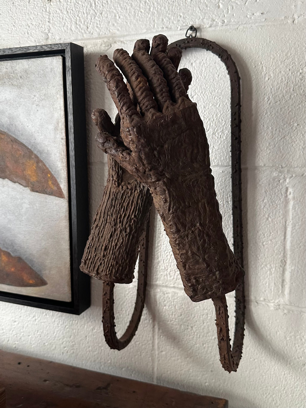 Stick Welded Steel Hands