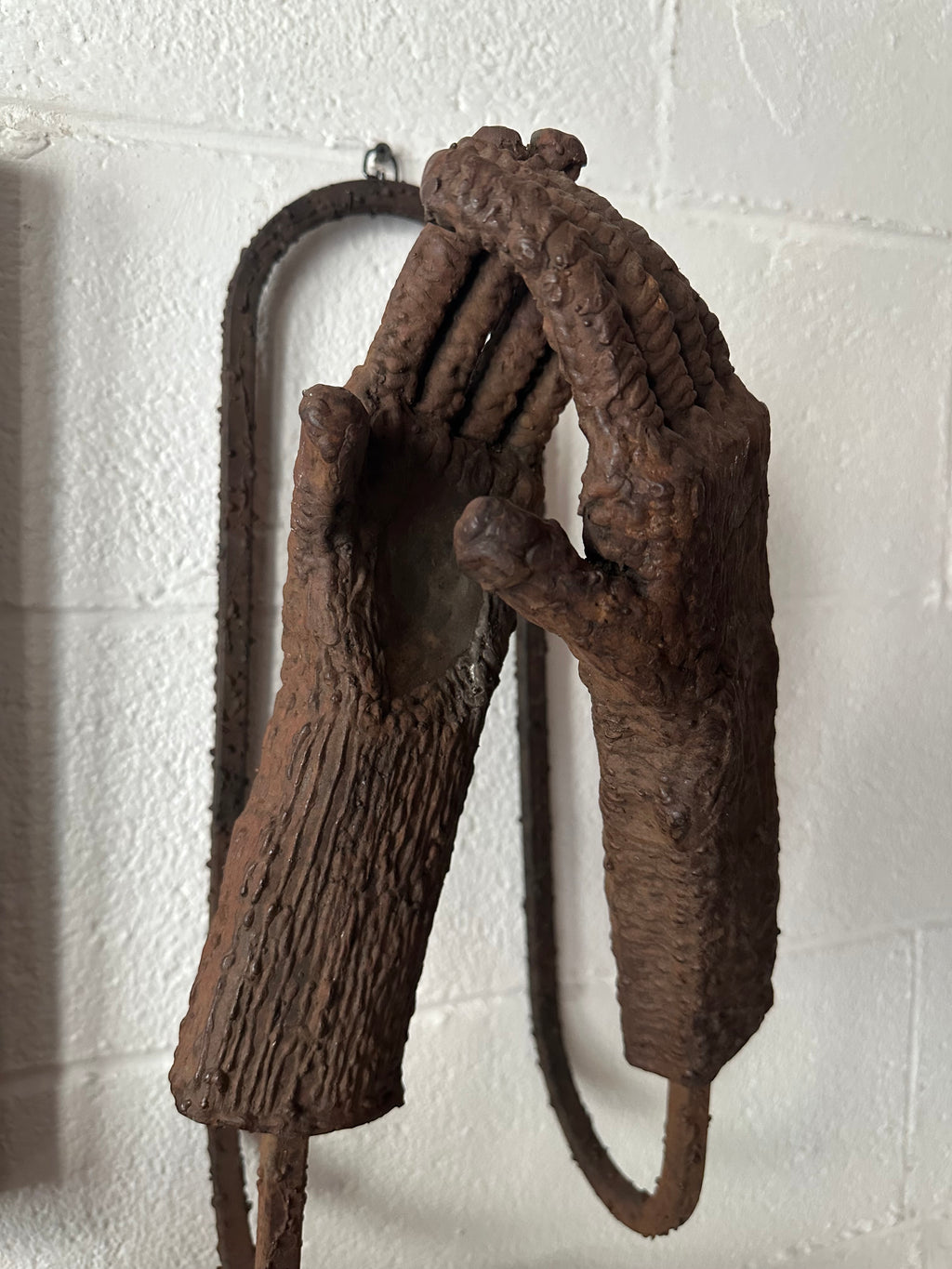 Stick Welded Steel Hands