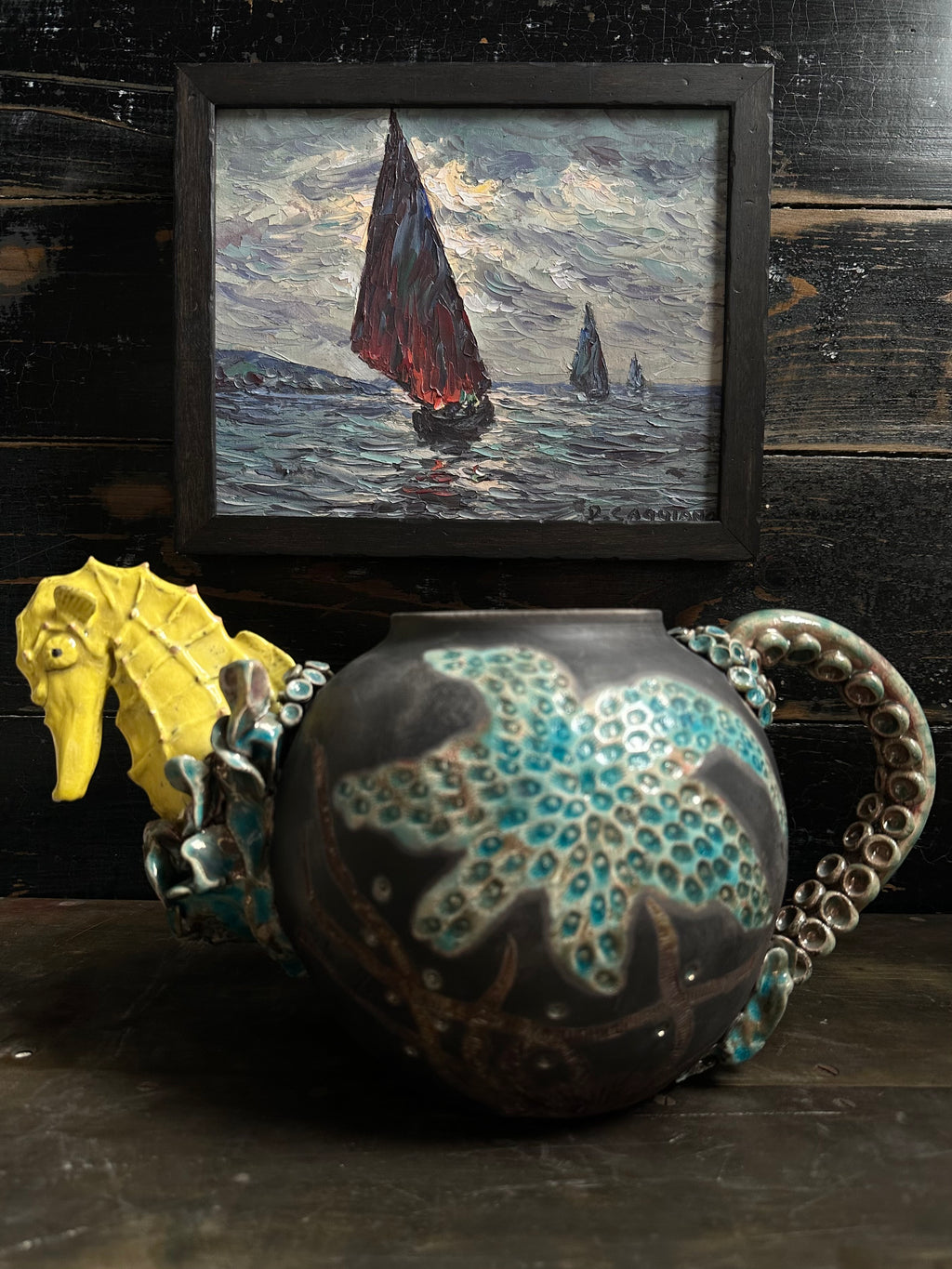Impressionist Sailing Painting