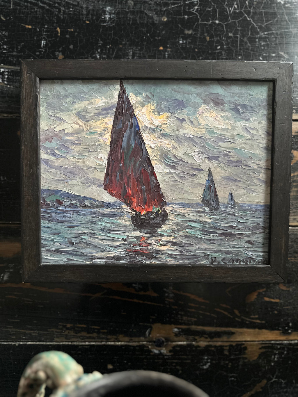 Impressionist Sailing Painting