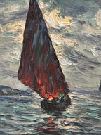 Impressionist Sailing Painting