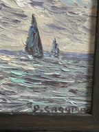 Impressionist Sailing Painting