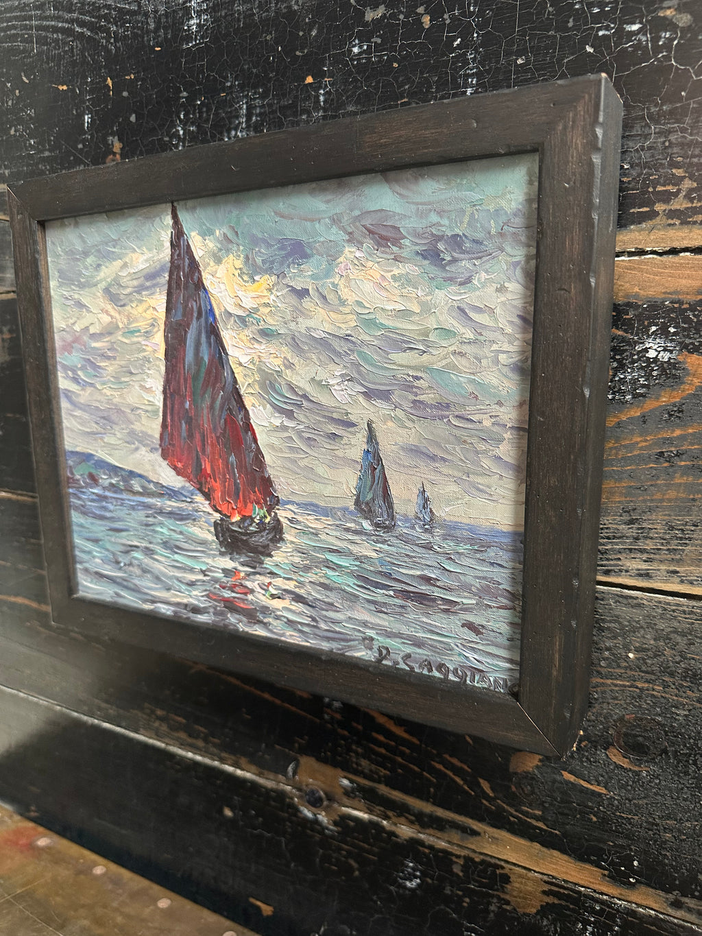 Impressionist Sailing Painting