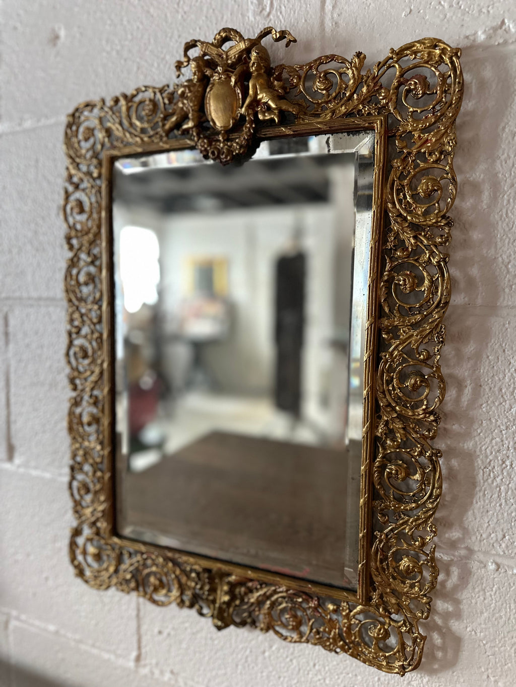 Ornate 1920s Mirror