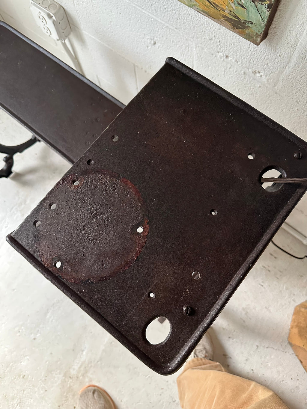 Cast Iron Bench