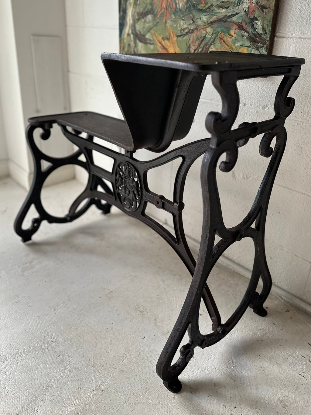 Cast Iron Bench