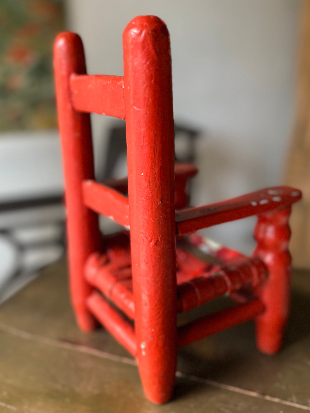 Red Child’s Chair