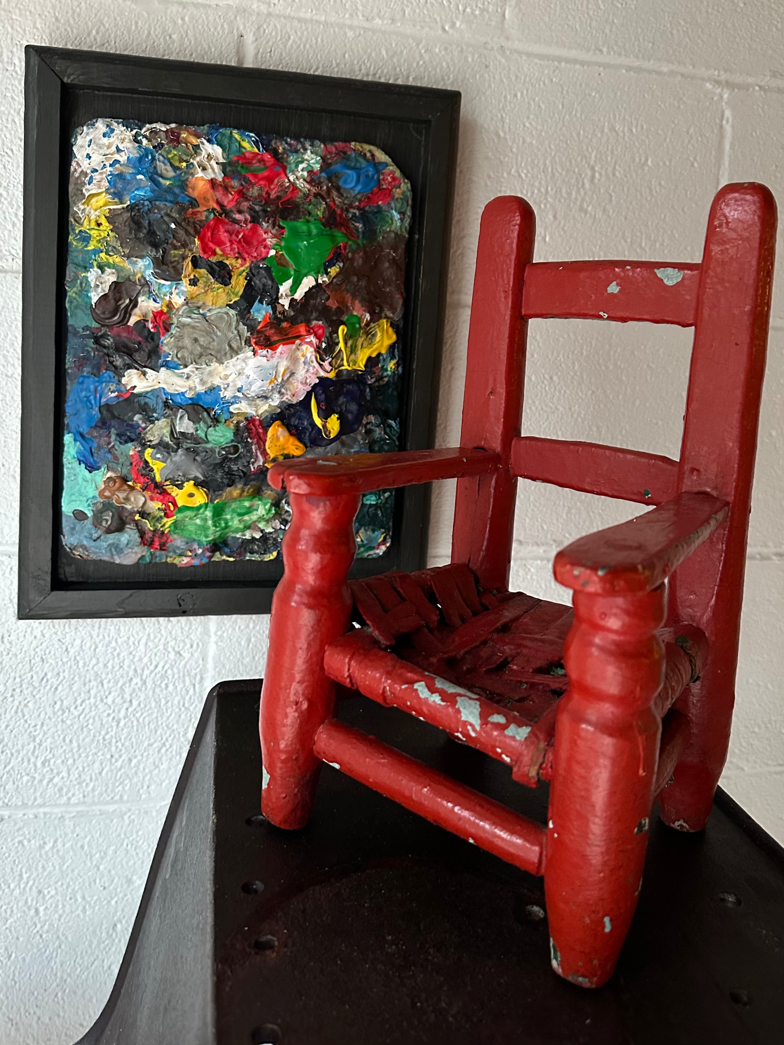Red Child’s Chair