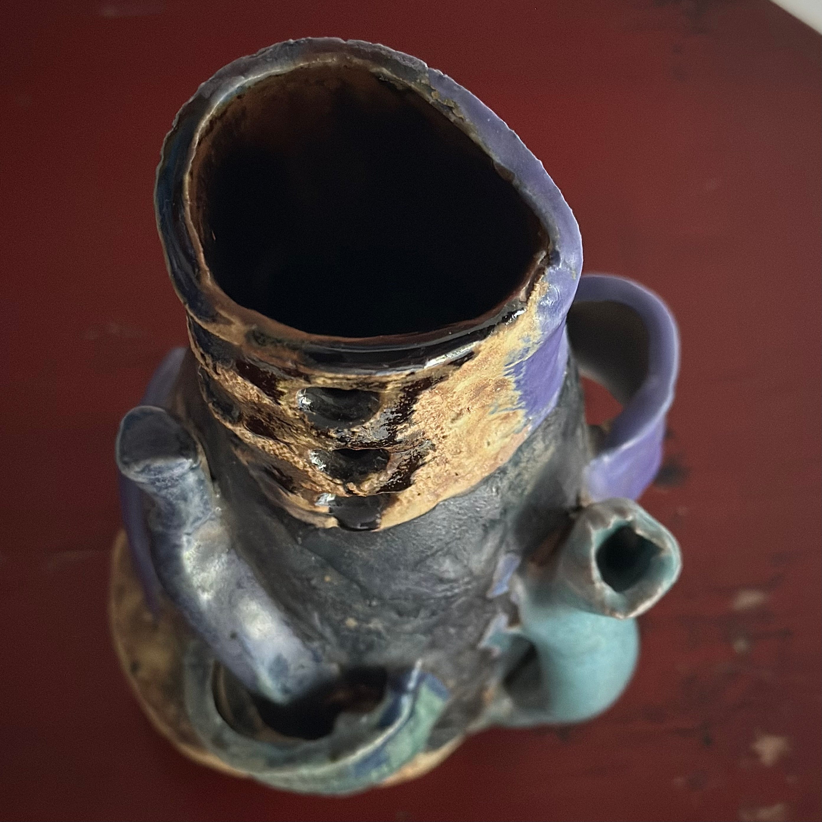 Colorful Ceramic Vessel
