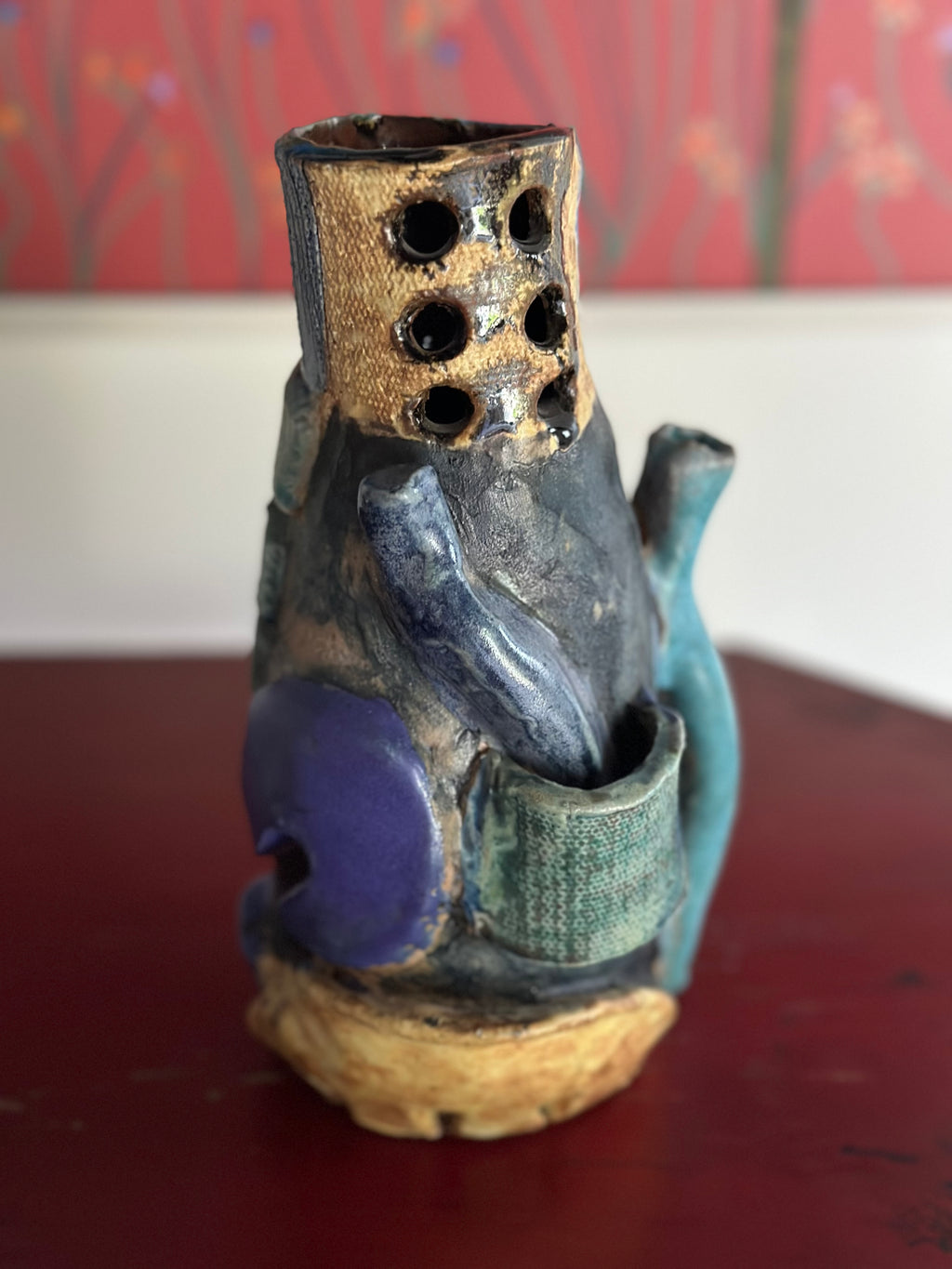 Colorful Ceramic Vessel