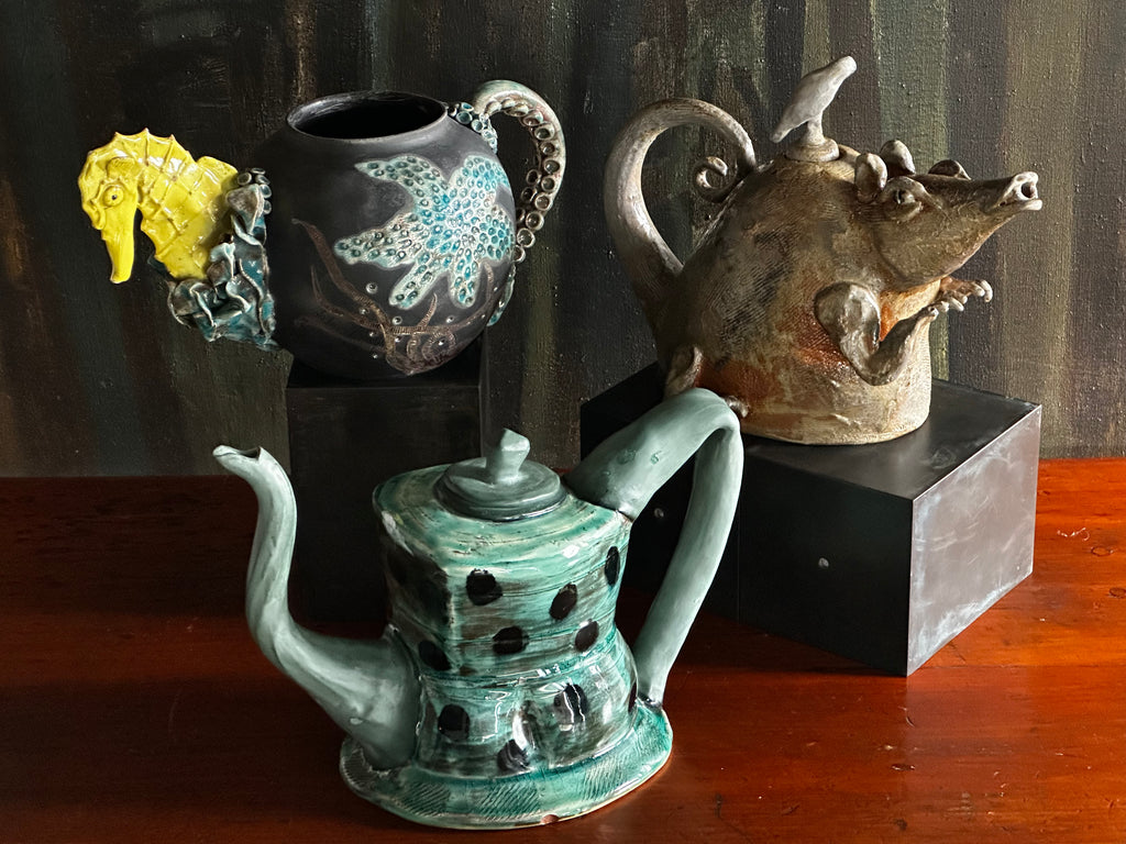 Sea Critter Ceramic Vessel