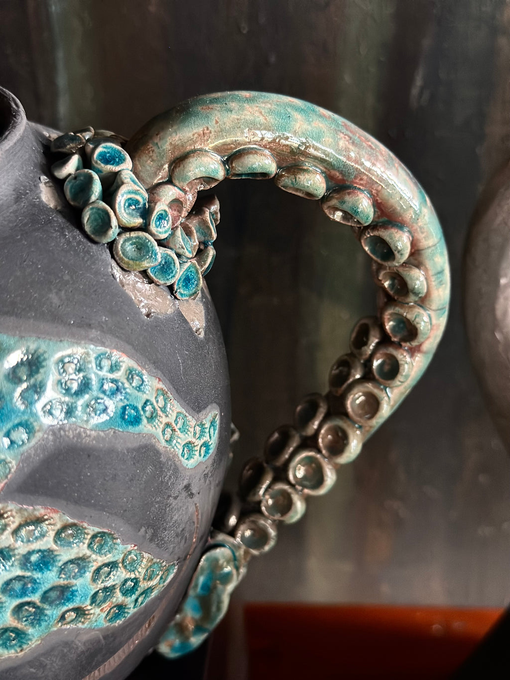 Sea Critter Ceramic Vessel