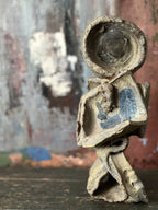 Slab Ceramic Mother and Child Sculpture