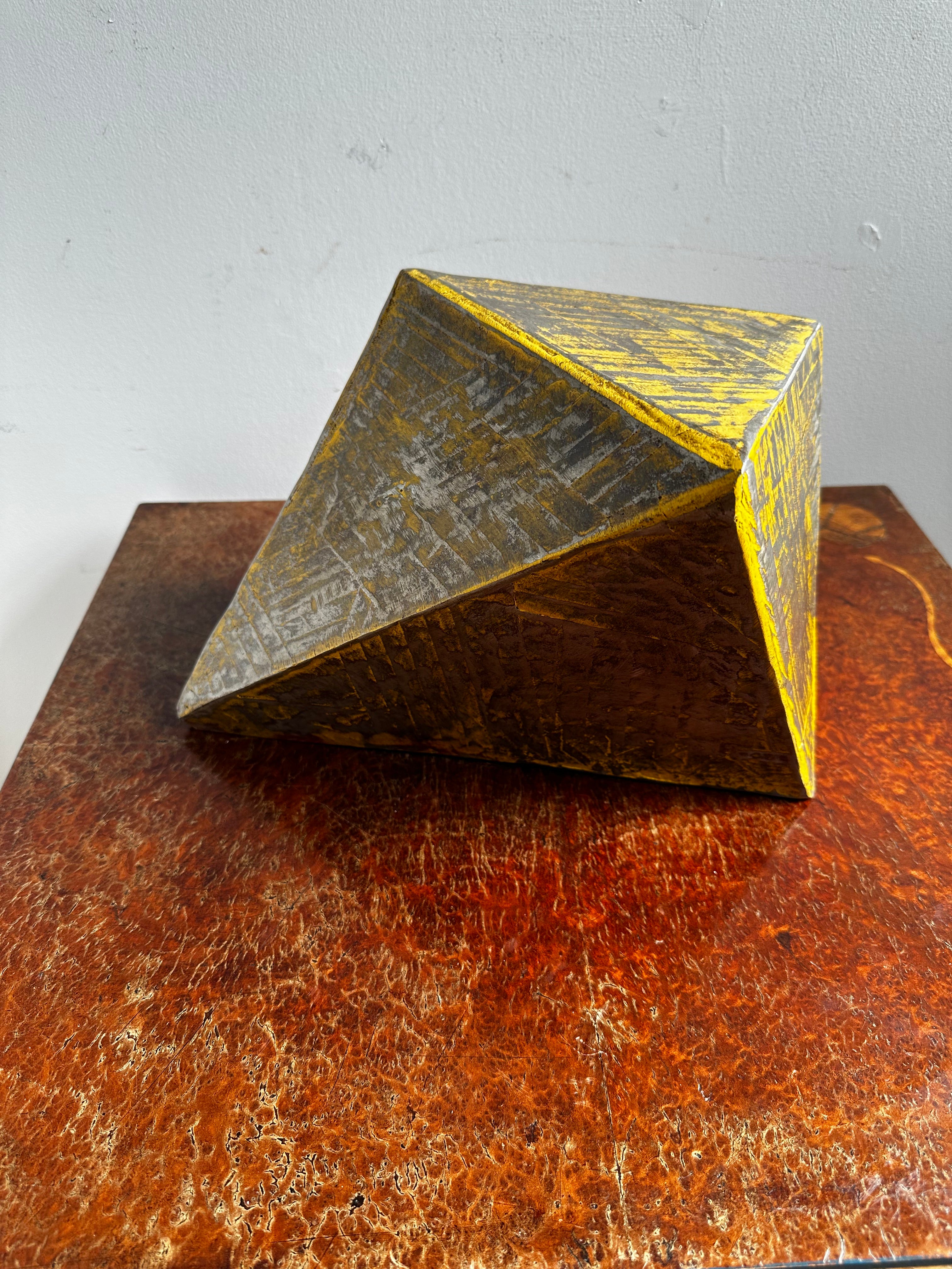 Aluminum Geometric Sculpture
