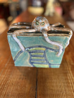 Ceramic Octopus Vessel