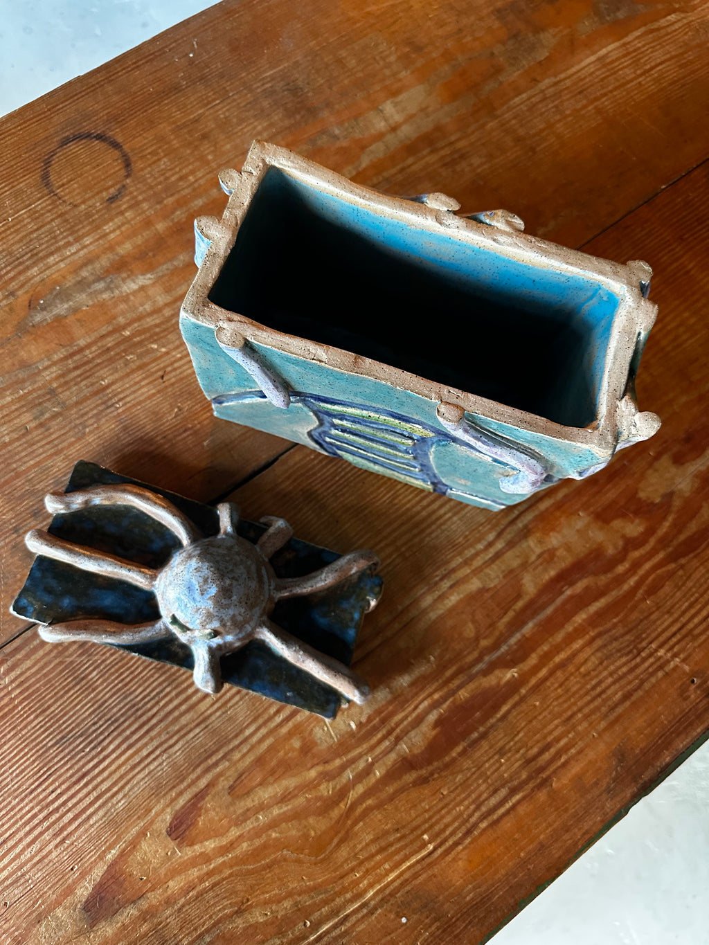 Ceramic Octopus Vessel