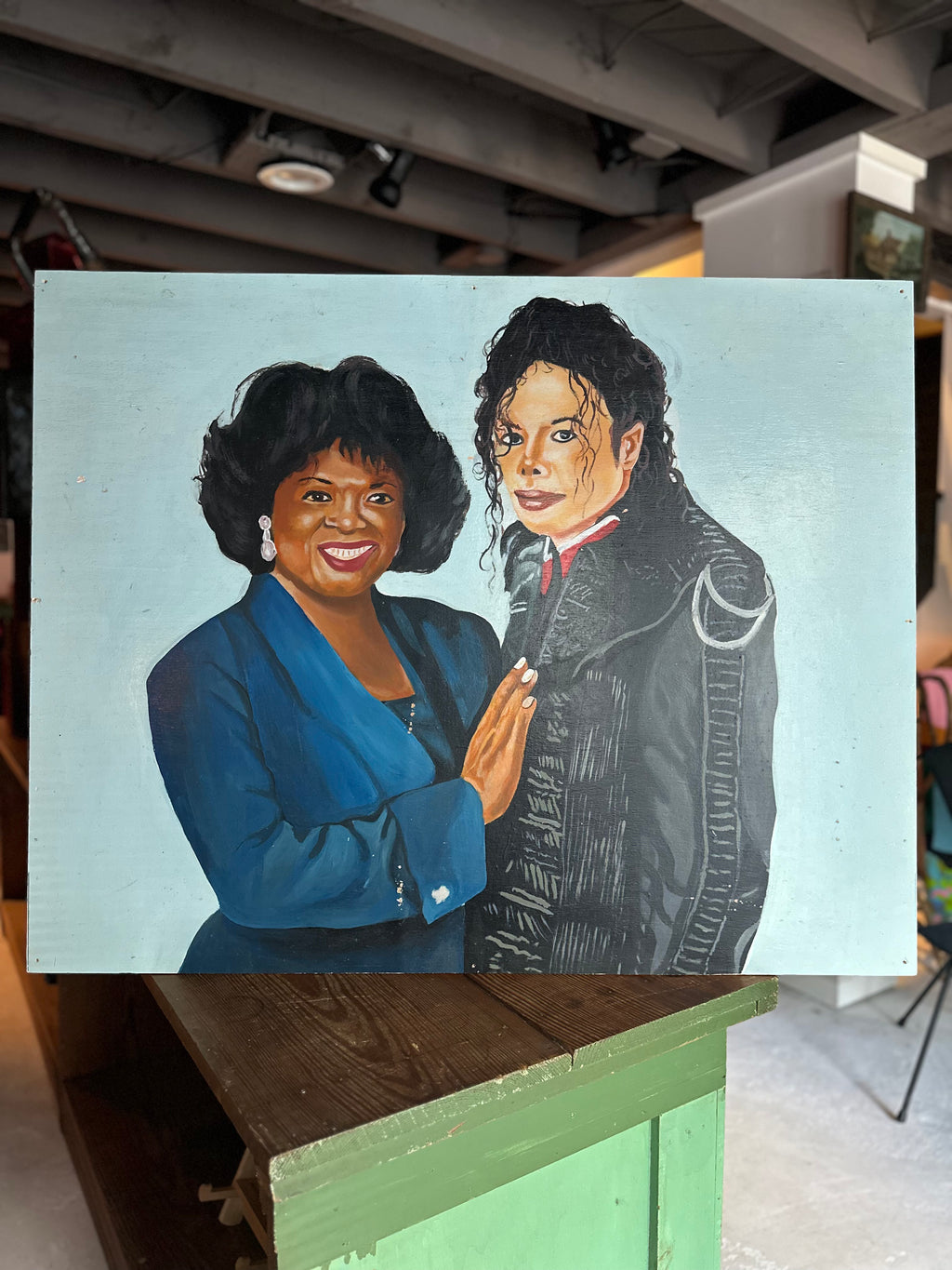 Michael and Oprah