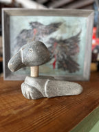 Stone and Antler Inuit Eagle