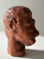 Scarred Head Sculpture