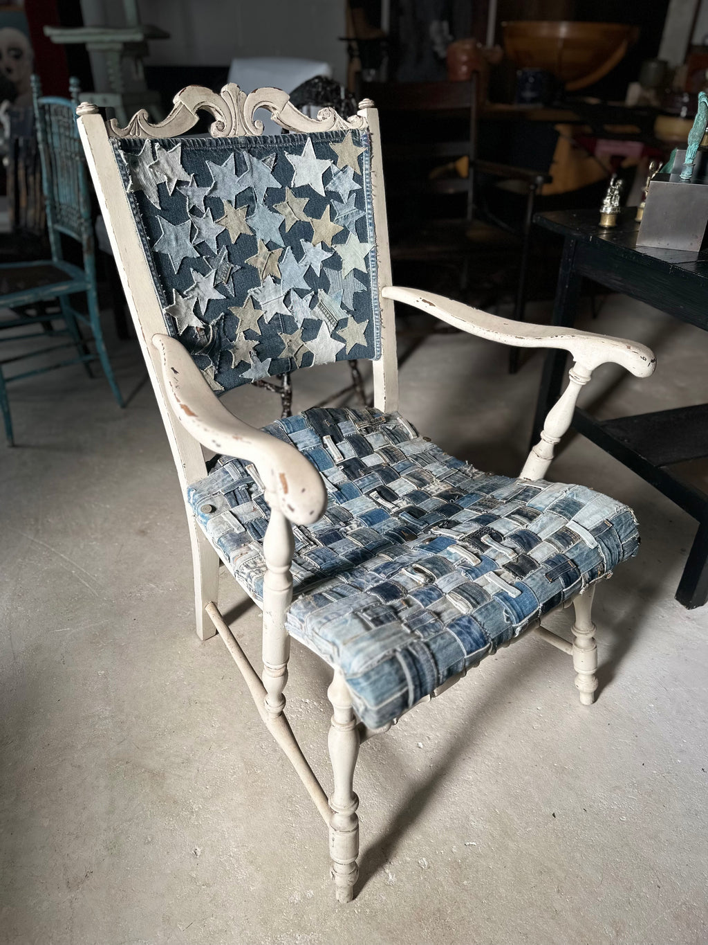Denim Chair