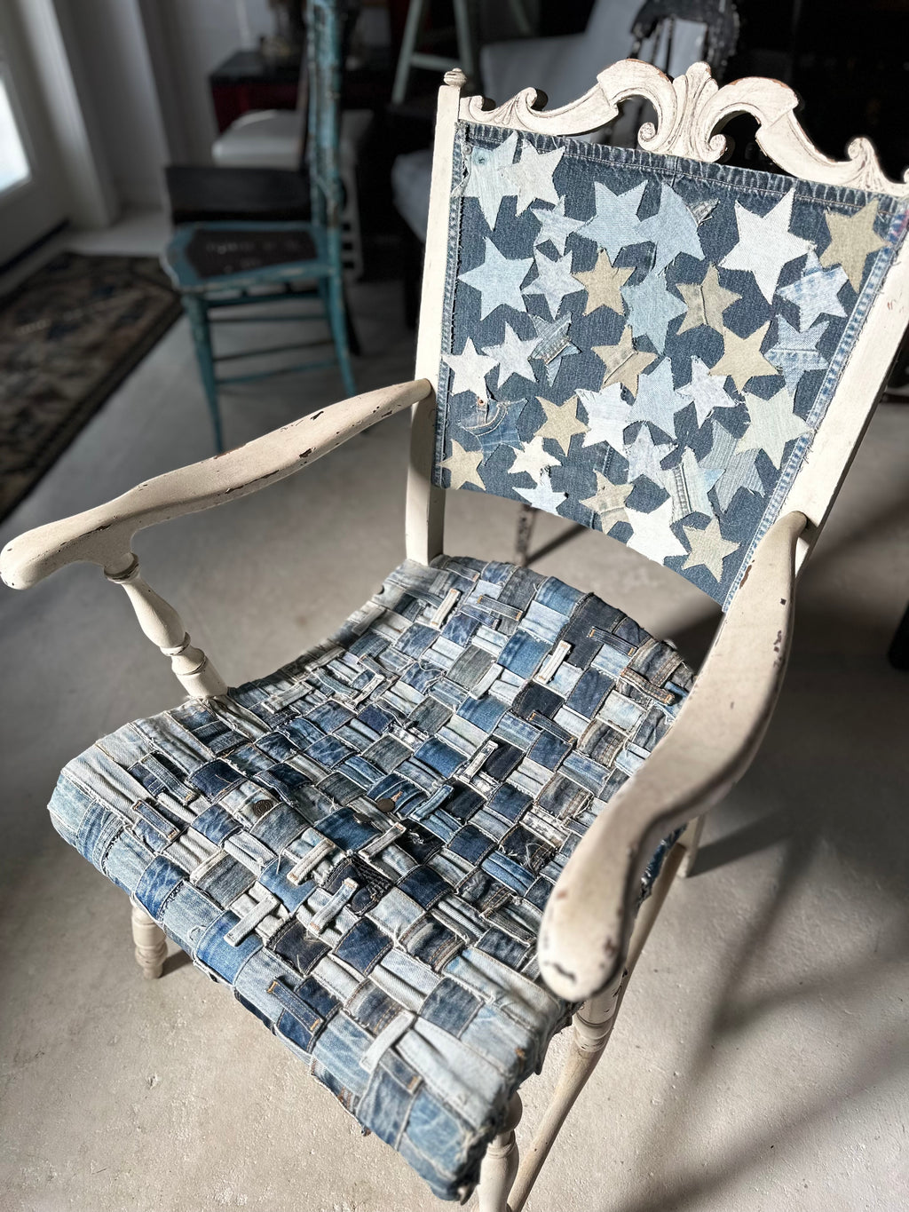 Denim Chair