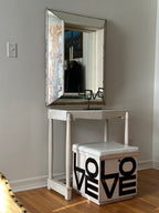 Vintage Love Storage Cube/Seat
