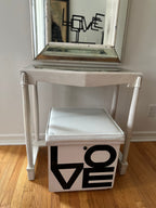 Vintage Love Storage Cube/Seat