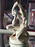 Sculpted Plaster Male Figure
