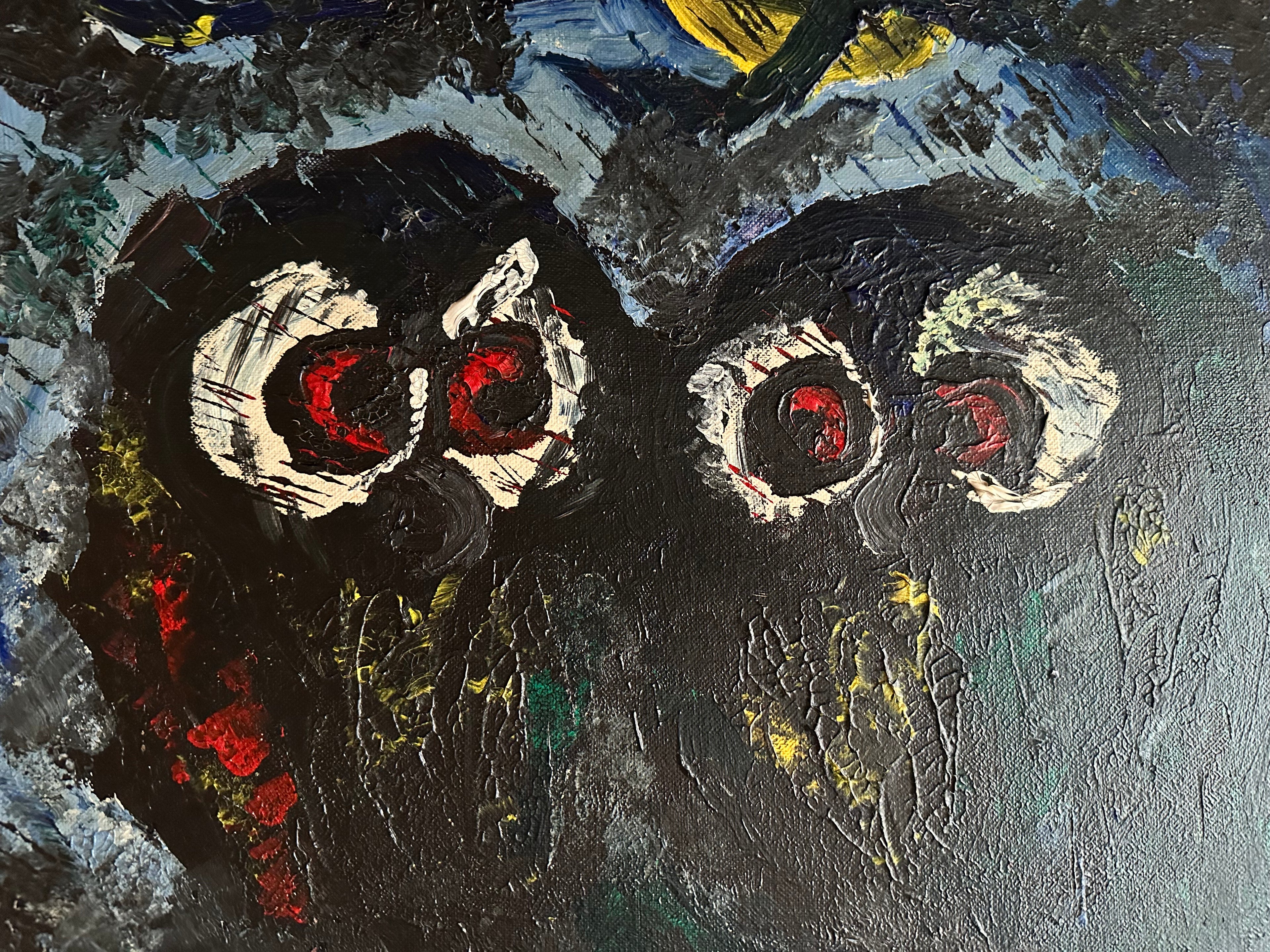 Owls in the Moonlight